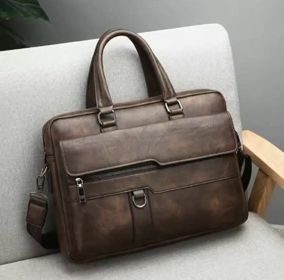(Choklate) Premium Artificial Leather Bag 16"/12"/4"  ....(Code 608) ঢাকা সিটিতে ৭০, বাইরে ১৩০ টাকা কুরিয়ার চার্জ প্রযোজ্য